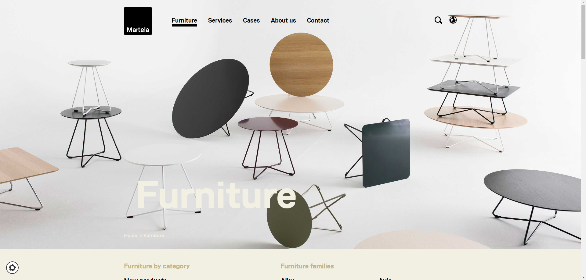Martela - Furniture Store E-commerce Template