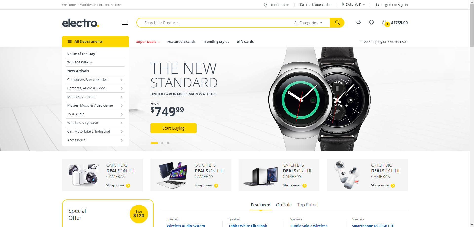 Electro - Electronic Store Template