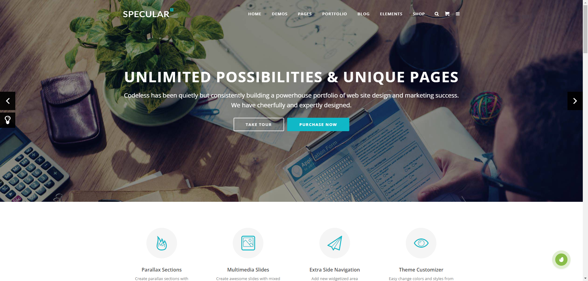 Specular - Multi-Purpose Business Theme