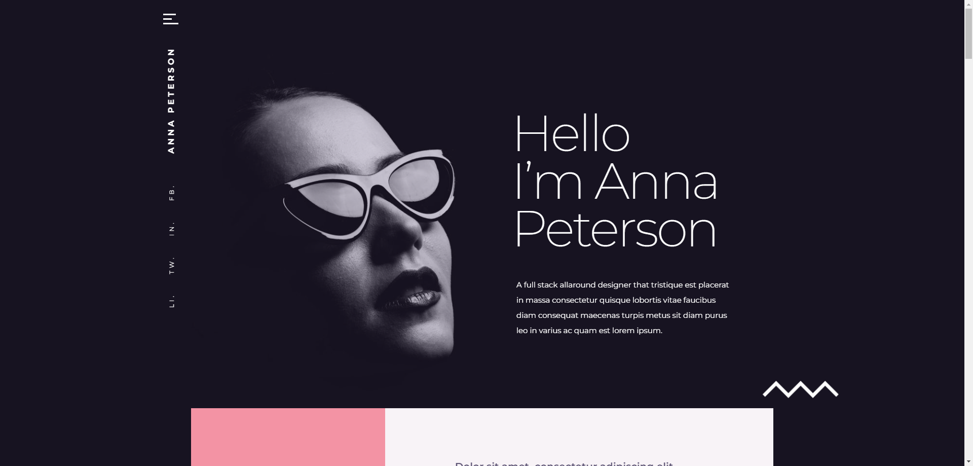 Teoro - Personal Portfolio Template