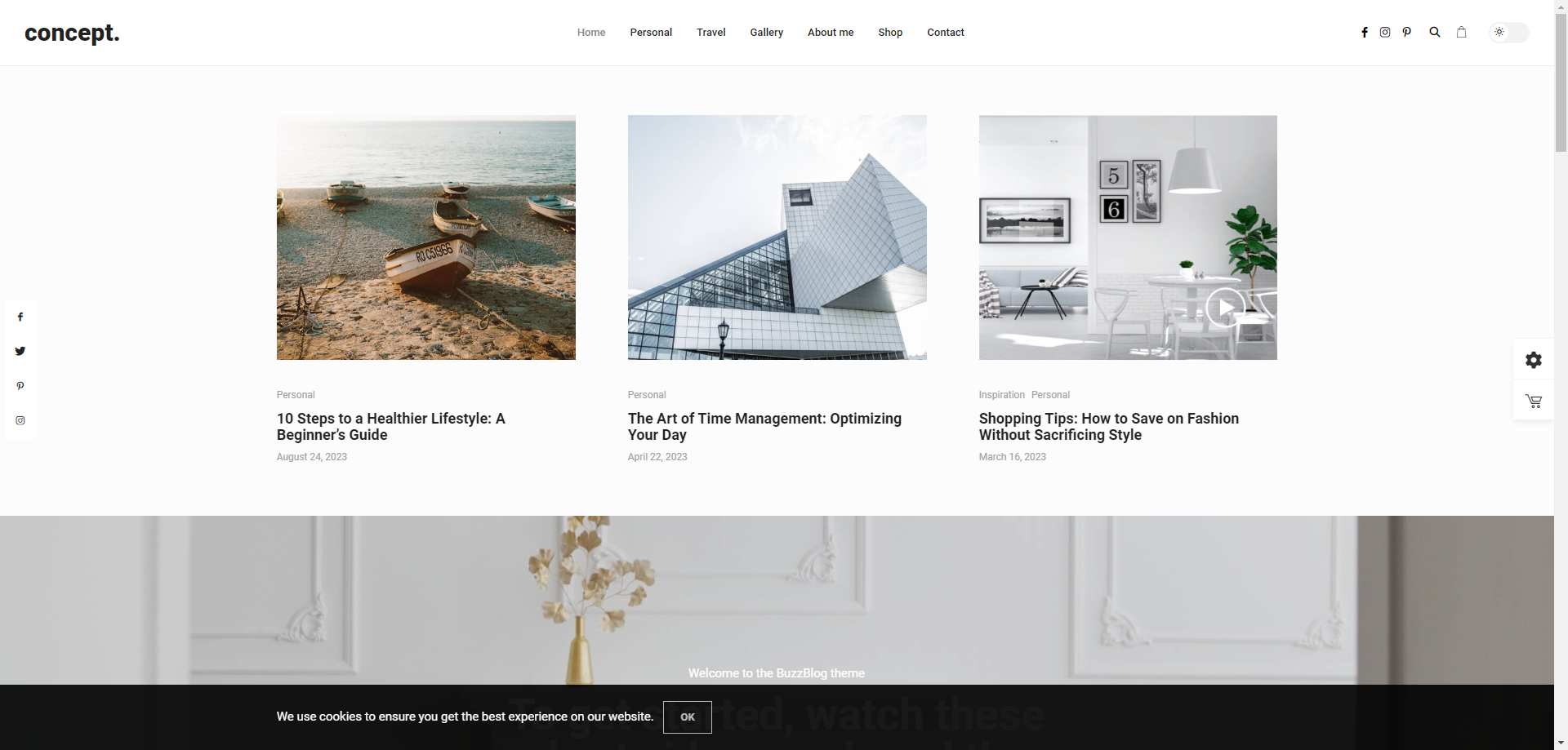 Buzz - Viral News Blog Template